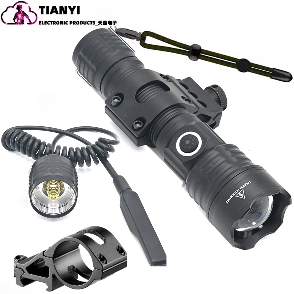 Hunting Thermal Imaging Scope - 20W Zoom White Laser LED Flashlight